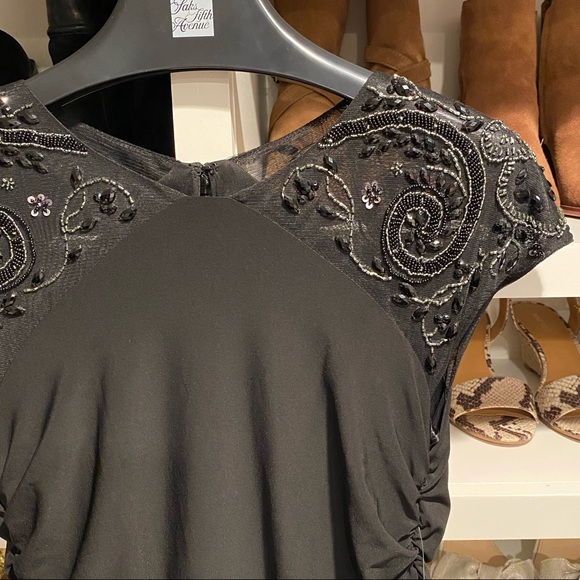 NWT JS Boutique Beaded Evening Gown - Picture 7 of 17